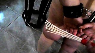 Femdom fetish mistresses fuck bdsm loser with strapon