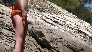 917 Dominique Masturbation in Beach