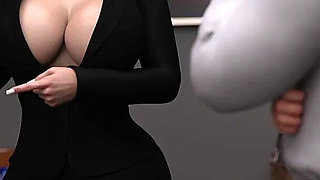 The Office Gail #9 Nobody Can Hold on with Hot Secretary - 60 Fps HD Porn Hentai