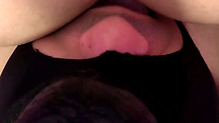 Ass to Mouth Ritual Slave's Forehead Is a Dildo Holder