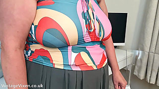 Do You Want Janes Big Mature Boobies Right In Your Face