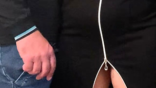 Slut Finger Fucked By her Stepdad While Going To College