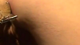 Humiliating sex toys penetrated