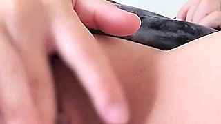 Married Woman Shows off Her Pussy and Masturbates on the Bed