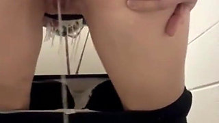 Shaved Pussy Work Pee