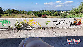 We Explore an Old Russian Resort; He Fucks Me on a Balcony!