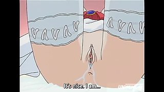 Uncensored Hentai: Stepsister Squirts from Big Tits in First Orgasm - Subtitled Anime