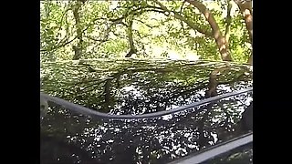 Fantastic Young Blonde Gives Blowjob in Car and Takes Big Cock Cum Inside Her Pussy