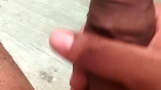 playing with cum