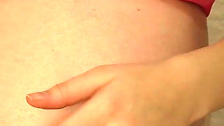 She Just Wanted Belly Care but Ended up Soaked Horny