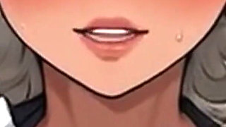 Waifu Mature Secretary POV - Office Phone Call Close-up Boob Teasing Undressing