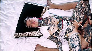 Uralexis Orgasm On Hard Dick With Vibrator Wearing School Uniform