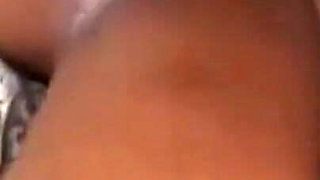 BBC Creampie Dripping From Stretched Ebony Pussy