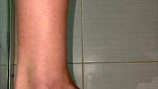 Shower Feet Tease Home Video