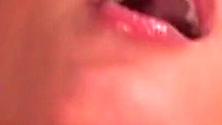 Blonde Babe Deepthroats Bulging Throat While Dildo Stretches Pussy Wide