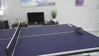 Paddling The Ping Pong Pornstars Part 2: Interracial Threesome with Cherie Deville, Alexis Fawx, and Alex Jones