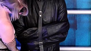 Edged and Denied in the Straitjacket by Miss Tory