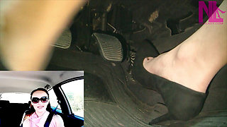 Soft Driving in Suede Black Louboutins