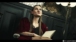 Blonde Girl Mesmerized To Eat Pussy - Horny Vampire Lezdom Turns Tiffany Tatum Into Her Sex Slave