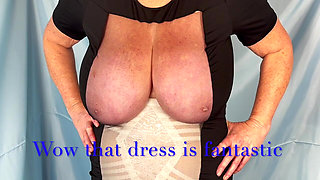 Vgq7 Aunty Sandra in a Dress She Can't Wear Out