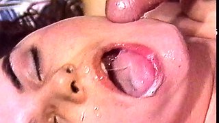 Hot cumshot for amateur fetish mature stockings slut