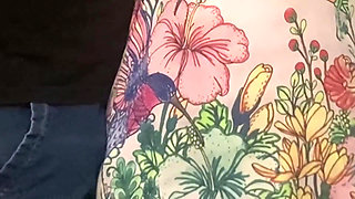 Omg!!! Strange Perv Man Fingering Hot Babe Pussy in Public