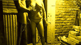 Bhabi Come Outside When My Big Stepbrother Go Aunty Home for Enjoy with Me