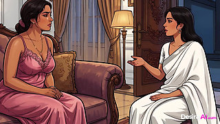 Jaya Melts in His Arms, Taking Him Deep in Every Slow Thrust - AI Generated