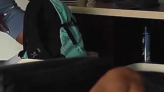 Interracial: I Catch My Roommie Masturbating, and It Turns Me on so Much That I Give Her a Good Fuck During Her First Lesbian