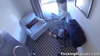 Hardcore glasses - fucking a cute space cadet