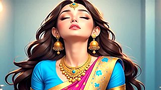 Desi Bhabhi Teaches Devar Doggy Style in Bathroom - Hindi Audio 4k