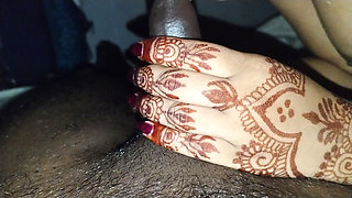 Newly Married Wife Hard Blowjob