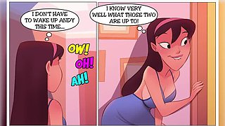 Little Angel Devil Hentai: Naughty Home Anal Sex with Big Tits MILF