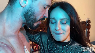 Passion at Her Feet: a Couple Having Sex with a Strong and Sensual Footprint