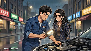 Raat Mein Car Kharab - Mechanic Ne Married Woman Ki Help Ki