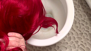 Pegging with Your Head in the Toilet