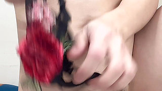 Close up Dildo Fuck Hana Asshole Amazing Tiny Ass and Cute Pussy Asian