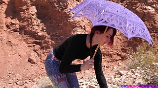 Young and flexible lady gets banged by an older guy