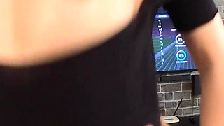 Play One Game in Threesome with Christal Hot