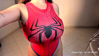 Love Chat Big Boobs Brunette Masturbating For Cam