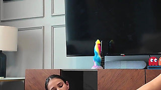 Fit Workout Continue with Rought Anal Orgasms by Huge Dildo and Ass Fisting