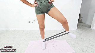 I help my stepdaughter do exercises but we ended up getting rich