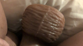 I came so hard fucking the dildo stuffed inside me