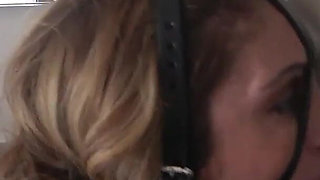 Alba in Secretary in a Tough Predicament, Hogtied and Ballgagged, After She Made an Accounting Mistake!