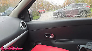 No Panty in Red Pantyhose