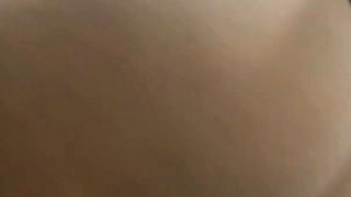 Sexy Brunette with Big Ass Masturbates before showering