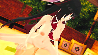 Genshin Impact - Columbina Hardcore Sex Scene with Aether - 3D Hentai Animation