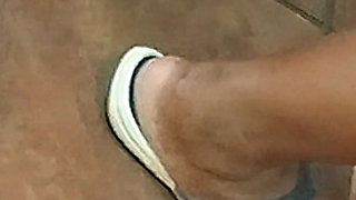 Nurse Jasmine Doe's Afterwork Hot Stinky Feet N Nude Long Toenails