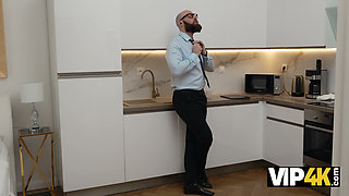 VIP4K. Kinky Wife can't wait to Seduce and Fuck her Husband
