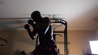 Resistance Band Shadow Boxing Today